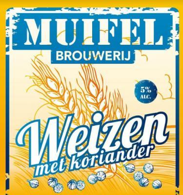 Muifel Weizen gebrouwen met Koriander logo